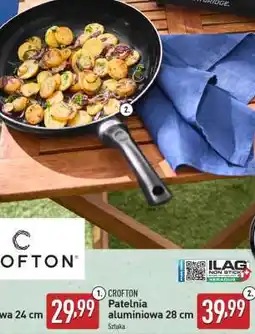 ALDI CROFTON Patelnia aluminiowa 28 cm oferta