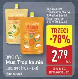 ALDI OWOLOVO Mus Tropikalnie oferta