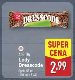 ALDI ALGIDA Lody Dresscode oferta
