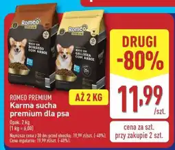 ALDI ROMEO PREMIUM Karma sucha premium dla psa oferta