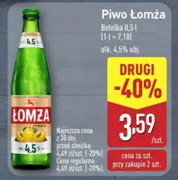 ALDI Piwo** ŁOMŻA oferta