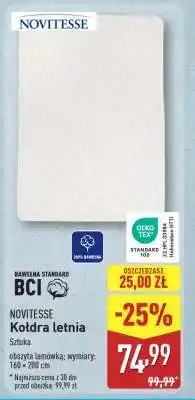 ALDI NOVITESSE Kotdra letnia oferta