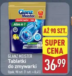 ALDI Glanz Meister Tablety do zmywarki oferta