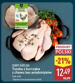 ALDI DOBRY KURCZAK Tuszka z kurczaka z chowu bez antybiotyków oferta