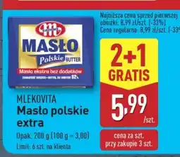 ALDI MLEKOVITA Masło polskie extra oferta