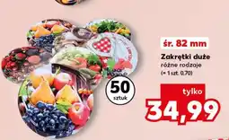 Kaufland Zakrętki duże oferta