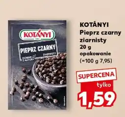Kaufland KOTÁNYI Pieprz czarny ziarnisty oferta