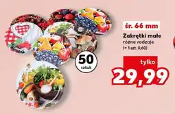 Kaufland Zakrętki małe oferta