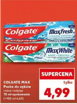 Kaufland COLGATE MAX Pasta do zębów oferta