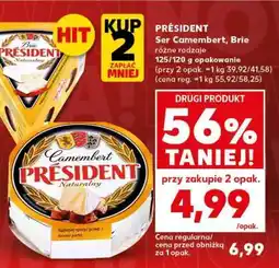 Kaufland PRÉSIDENT Ser Camembert, Brie oferta