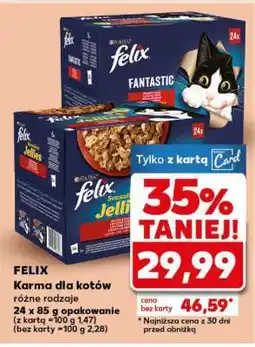 Kaufland FELIX Karma dla kotów oferta