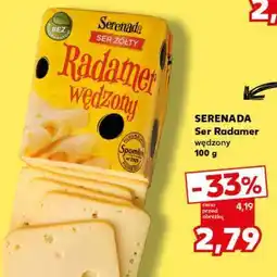 Kaufland SERENADA Ser Radamer wędzony 100 g oferta