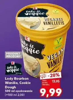 Kaufland Lody Bourbon Wanilia, Cookie Dough oferta