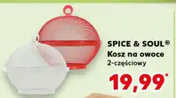 Kaufland SPICE & SOUL Kosz na owoce 2-częściowy oferta
