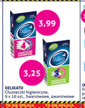 Blue Stop Delikato chusteczki higieniczne oferta