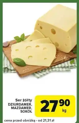Carrefour Express Ser żółty Dziurawy Maasdamer, Sokół Carrefour Express oferta
