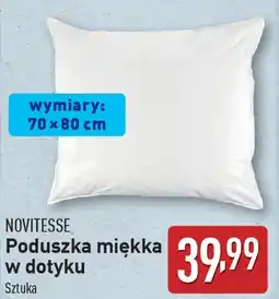 ALDI NOVITESSE Poduszka miękka w dotyku oferta