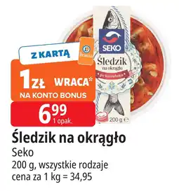 E.Leclerc Śledź na okrągło Seko oferta