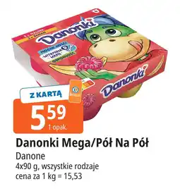 E.Leclerc Jogurt Danonki Mega/Pół Na Pół Danone oferta