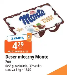 E.Leclerc Deser mleczny Monte Zott oferta