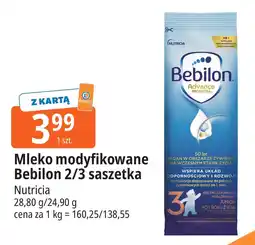 E.Leclerc Mleko modyfikowane Bebilon 2/3 Nutricia oferta