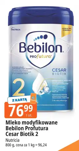 E.Leclerc Mleko modyfikowane Bebilon Profutura Cesar Biotik 2 Nutricia oferta