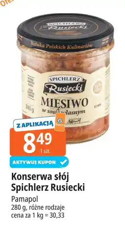 E.Leclerc Konserwa mięsiwo w sosie własnym Spichlerz Rusiecki oferta