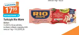 E.Leclerc Tuńczyk Rio Mare w oliwie z oliwek z papryką chilli oferta