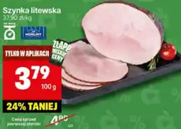 Delikatesy Centrum Szynka litewska Morliny oferta