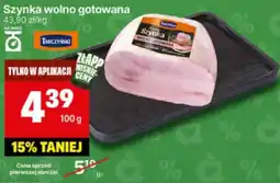 Delikatesy Centrum Szynka wolno gotowana Tarczyński oferta