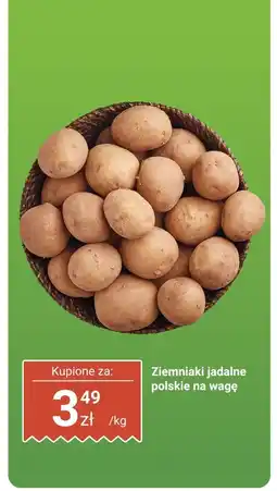 Biedronka Ziemniaki jadalne polskie na wagę Biedronka oferta