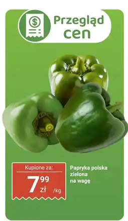 Biedronka Papryka polska zielona Biedronka oferta