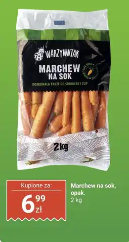 Biedronka Marchew na sok Warzywnik oferta