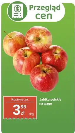 Biedronka Jabłko polskie na wagę Biedronka oferta