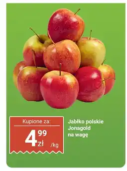 Biedronka Jabłko polskie Jonagold na wagę Biedronka oferta