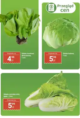 Biedronka Sałata rzymska mini Biedronka oferta