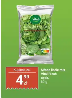 Biedronka Sałata Młode liście mix Vital Fresh oferta