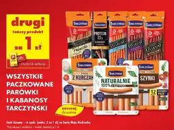 Biedronka Parówki i kabanosy Tarczyński oferta