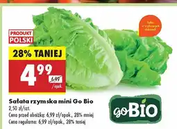 Biedronka Sałata rzymska mini Go Bio oferta