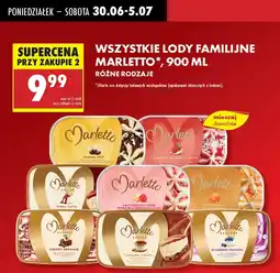 Biedronka Lody Marletto familijne oferta