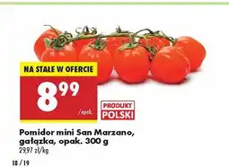 Biedronka Pomidor mini San Marzano gałązka Biedronka oferta