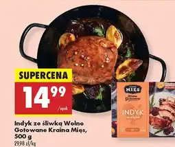 Biedronka Indyk ze śliwką Wolno Gotowane Kraina Mięs oferta