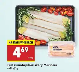 Biedronka Filet z mintaja bez skóry Marinero oferta