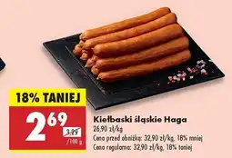 Biedronka Kiełbaski śląskie Haga oferta