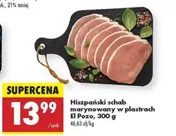 Biedronka Hiszpański schab marynowany w plastrach El Pozo oferta