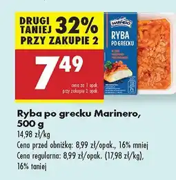 Biedronka Ryba po grecku Marinero oferta
