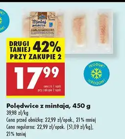 Biedronka Poledwice z mintaja Biedronka oferta