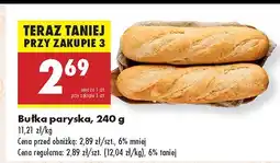 Biedronka Bułka paryska Biedronka oferta