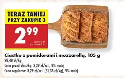 Biedronka Ciasto z pomidorami i mozzarellą Biedronka oferta