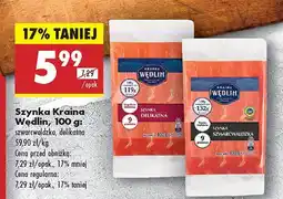 Biedronka Szynka Kraina Wędlin oferta